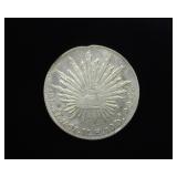 1873-MoMH 8 Reales Mexico