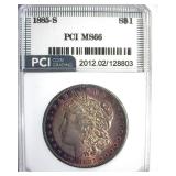 1885-S Morgan MS66 LISTS $5500