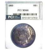 1922 Peace MS66 LISTS $600