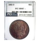 1885-O Morgan MS67+ LISTS $5500