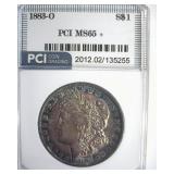 1883-O Morgan PCI MS65+ Fantastic Color