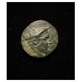 185-149BC Bithynia AU AE14 Prussias II Hermes