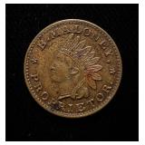 1863 Civil War Token Ch UNC