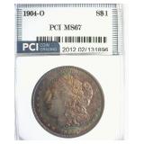1904-O Morgan MS67 LISTS $4500