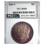 1884-O Morgan PCI MS65 Great Color