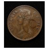 1888 Newfoundland 1 Cent