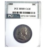 1963 Franklin PCI MS69 CAMEO Unlisted