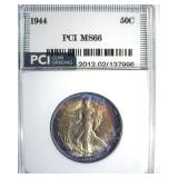1944 Walking Liberty MS66 LISTS $240