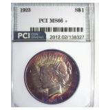 1923 Peace MS66+ LISTS $850