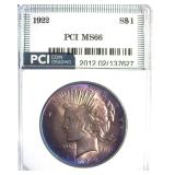 1922 Peace MS66 LISTS $600