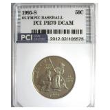 1995-S 50C Olympic Baseball PCI PR70 DCAM