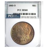 1885-O Morgan MS66 LISTS $450