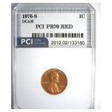 1976-S Cent PR70 DCAM RD LISTS $10000