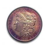 1889 Morgan Golden Purple