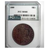 1900 Morgan MS66 LISTS $575