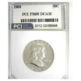 1963 Franklin PR69 DCAM LISTS $5000