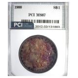 1900 Morgan MS67 LISTS $5000