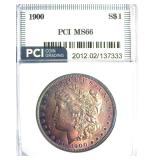 1900 Morgan MS66 LISTS $550
