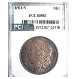 1891-S Morgan MS65 LISTS $1650