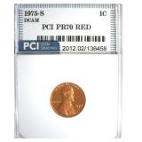 1975-S Cent PCI PR70 DCAM RD