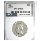 1962 Franklin PR69+ Cameo LISTS $750 IN 69 CAM