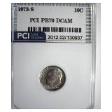 1973-S Nickel PR70 DCAM LISTS $4,250