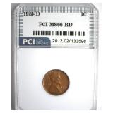 1925-D Cent MS66 RD LISTS $93000