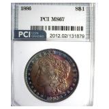 1886 Morgan MS67 LISTS $1500