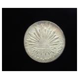 1833-GaFS DOT OVER 3 8 Reales Mexico