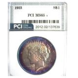 1923 Peace PCI MS65+ Beautiful Color