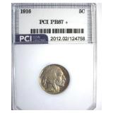 1916 Buffalo Nickel PR67+ LISTS $15000