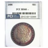1896 Morgan MS66+ LISTS $600