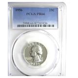 1956 Quarter PCGS PR66