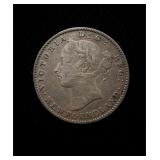 1894 Newfoundland 10 Cents .925 Silver