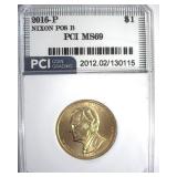 2016-P Pos B $1 Nixon PCI MS69
