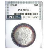 1882-O Morgan MS65+ LISTS $1300