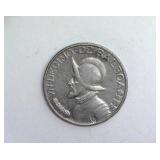 1947 Silver 1/10 Balboa Panama