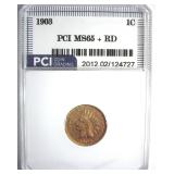 1903 Cent MS65+ RD LISTS $975