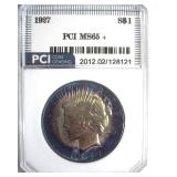 1927 Peace MS65+ LISTS $4500 Rare Nice