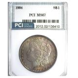 1904 Morgan MS67 LISTS $40000