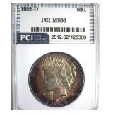 1922-D Peace MS66 LISTS $1850
