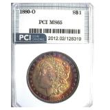 1880-O Morgan MS65 LISTS $14000