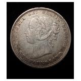 1882-H Newfoundland 50 Cents .925 Silver