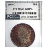 1884-O Morgan MS68 DMPL LISTS $40000