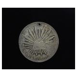 1863-MoCH 8 Reales Mexico