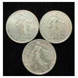 WW1 Silver AU/UNC Group