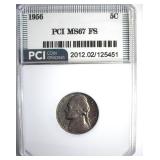 1956 Nickel MS67 FS LISTS $2400