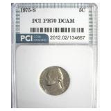 1975-S Nickel PR70 DCAM LISTS $1850
