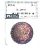1885-O Morgan PCI MS65+ VIbrant Color