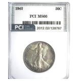 1942 Walking Liberty MS66 LISTS $240